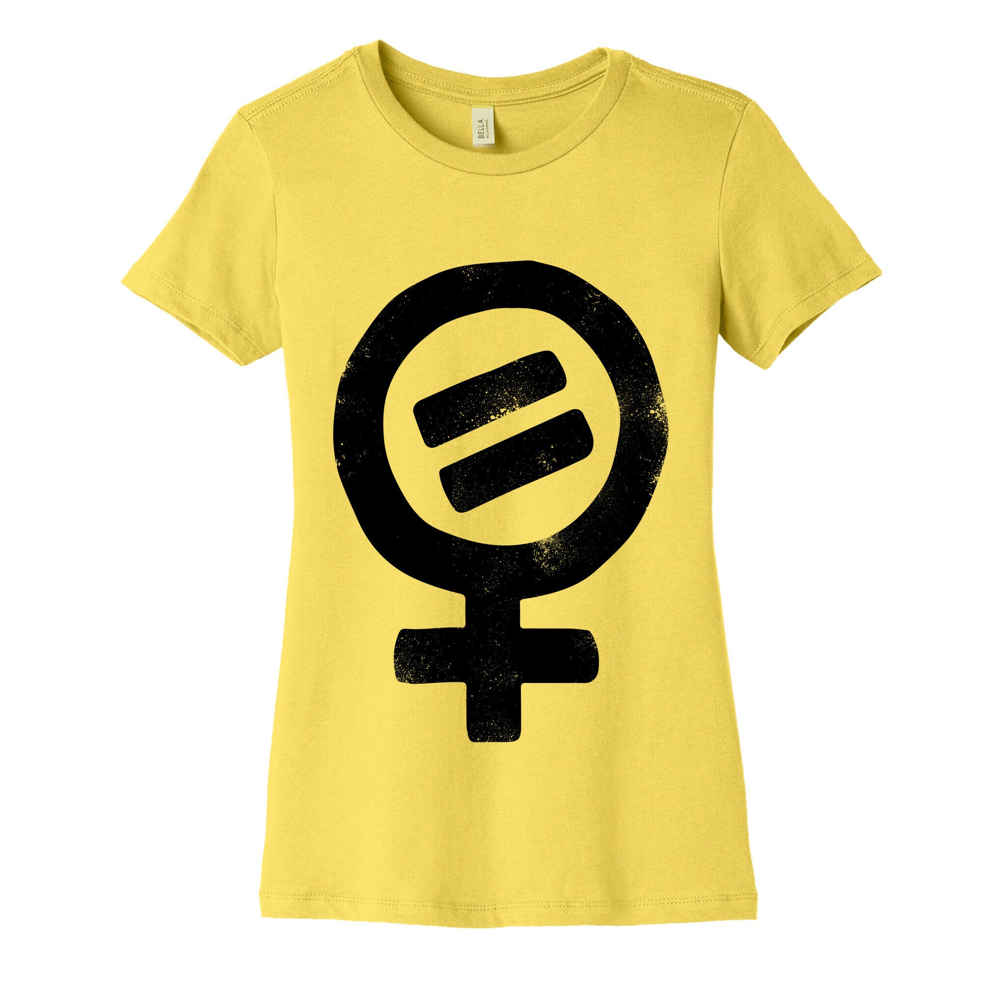 Vintage Women's Rights Logo Women's Cotton Tee